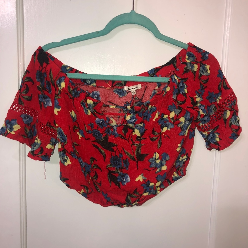 Floral Crop Top